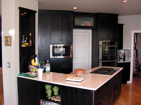 Custom Cabinets Cedar Creek Kansas with Cambria Tops